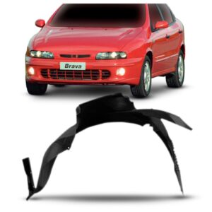 Asa Urubu Dianteiro Para Fiat Marea Brava 1997 1998 A 2003 Lado Esquerdo
