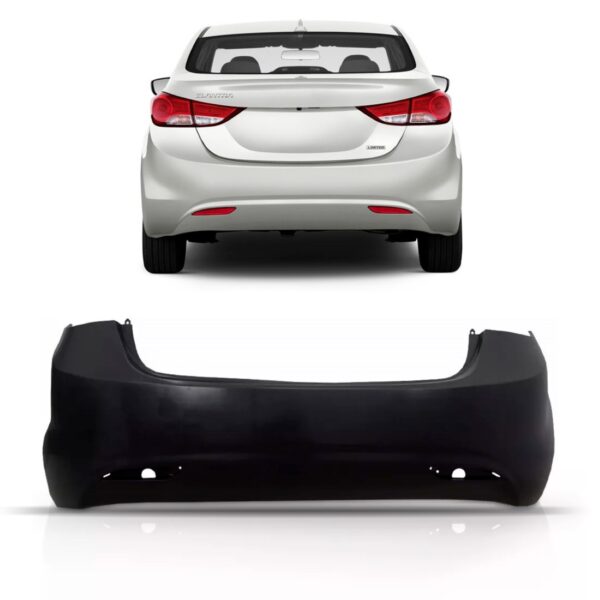 Envolvente Traseiro Elantra 2011 A 2012 S/furo Sensor