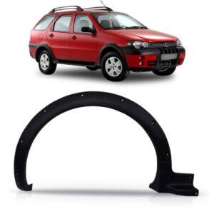 Alargador Vão De Roda Dianteiro Fiat Palio Weekend Adventure Lado Esquerdo