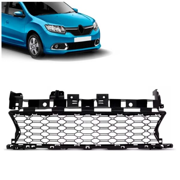 Grade Central Sandero 2015 2016 2017 1a Linha