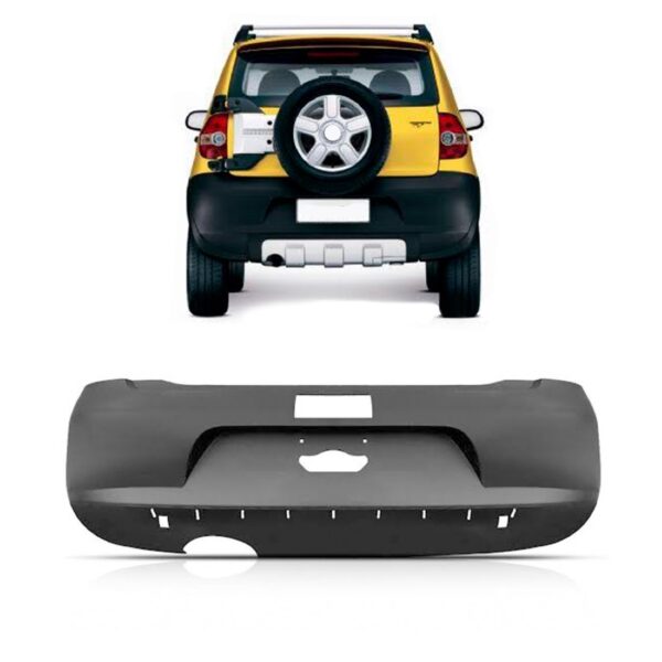 Parachoque Traseiro Para Crossfox 2005 2006 2007 1a Linha