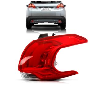 Lanterna Traseira Para Peugeot 2008 - 2015 16 A 2018 Com Led Lado Direito