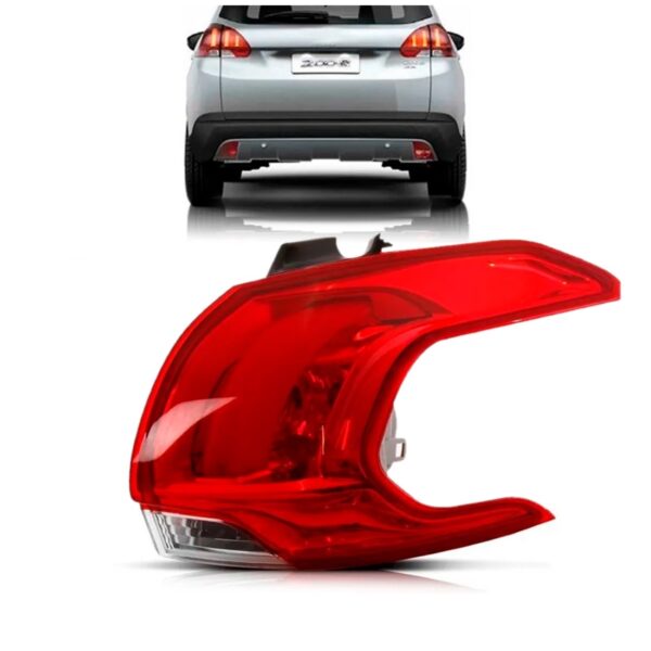 Lanterna Traseira Para Peugeot 2008 - 2015 16 A 2018 Com Led Lado Direito