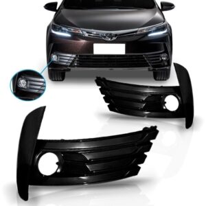 Tela Frontal Parachoque Dianteiro Corolla 2018 2019 Com Furo Lado Esquerdo