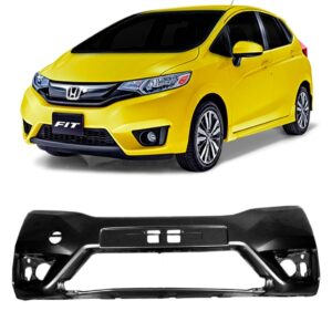 Envolvente Dianteiro New Fit 2014 A 2018 C/furo Milha Novo Preto