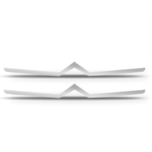 Par Aplique Capo+aplique Cromado Parachoque C4 2007 A 2011