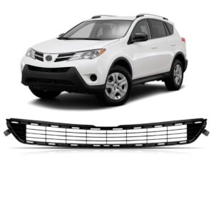Grade Inferior Parachoque Dianteiro Rav4 2013/16 Texturizado Preto Texturizado
