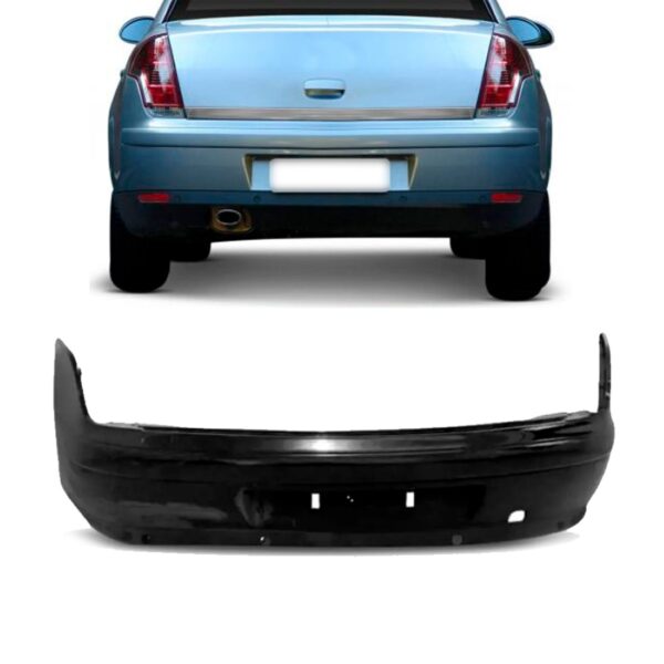 Parachoque Traseiro Citroen C4 Pallas Sem Furo 1a Linha
