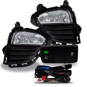 Kit Farolete Milha Auxiliar Creta 2017 2018 2019.