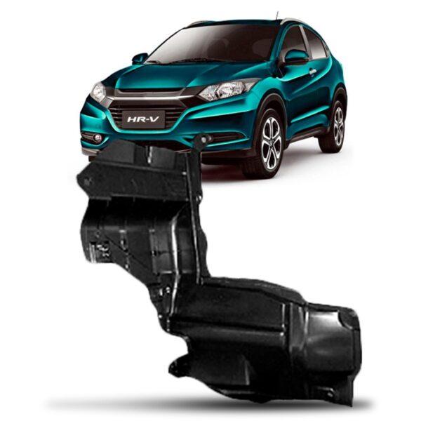 Defletor Para Honda Hrv 2015 2016 2017 Inferior Lado Esquerdo