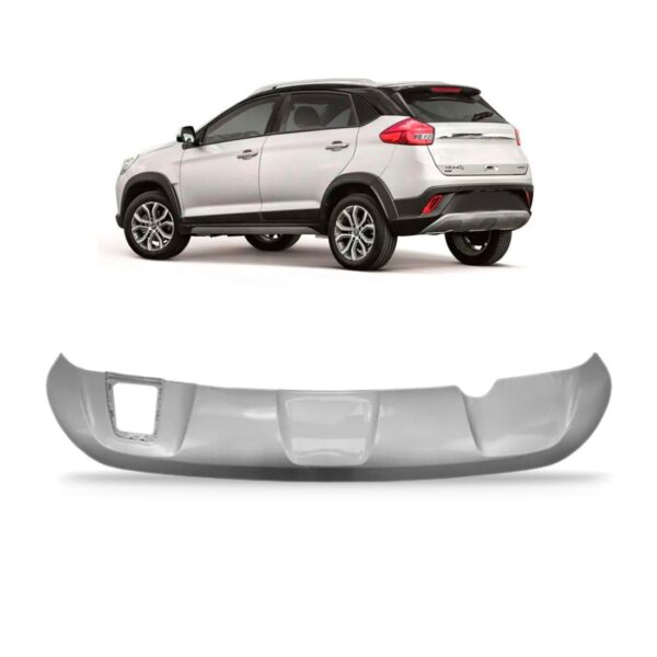 Spoiler Para Traseiro Tiggo 2 2018 A 2022 Prata 1a Linha