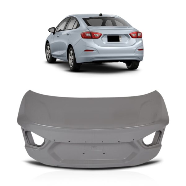 Tampa Porta Malas Cruze Sedan 2016 A 2018 Cinza