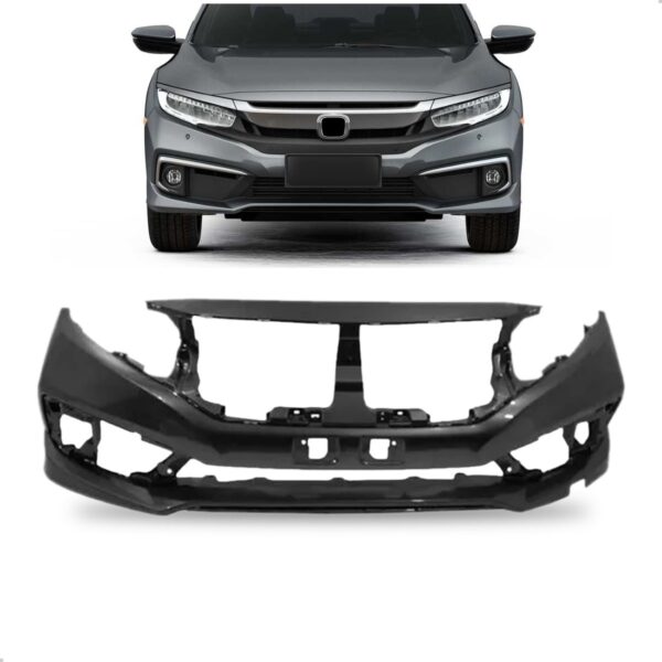 Envolvente Dianteiro Civic 2020 2022 Sem Grade 1a Linha Novo Preto