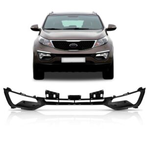 Grade Central Parachoque Milha Sportage 2014 A 2016 1a Linha