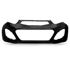 Parachoque Dianteiro Picanto 2012 A 2015 Preto Com Spoiler Preto