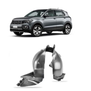 Protetor Caixa De Roda Dianteiro T-cross 2019 2020 Parabarro Lado Esquerdo