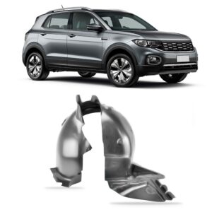 Protetor Caixa De Roda Dianteiro T-cross 2019 2020 Parabarro Lado Direito