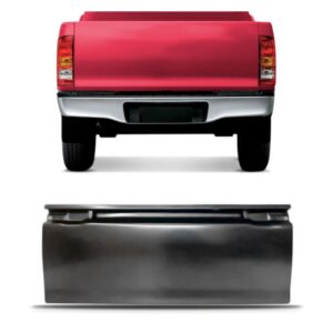 Tampa Caçamba Hilux Pick Up 2004 A 2015 Sem Furo Break Light Preto
