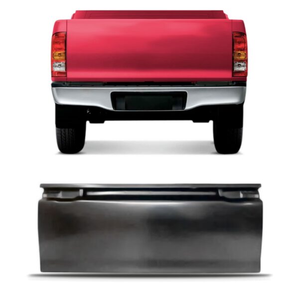 Tampa Caçamba Hilux Pick Up 2004 A 2015 Sem Furo Break Light Preto