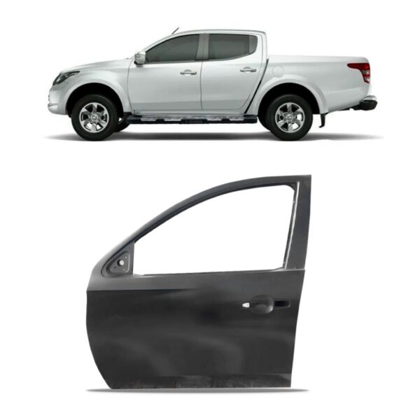 Porta Dianteira L200 Triton 2015 2016 2017 2018 2019 Lado Esquerdo