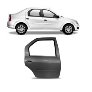 Porta Traseira Logan 2008 2009 2010 2011 2012 2013 Lado Direito