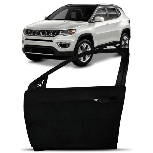 Porta Dianteira Jeep Compass 2017 2018 2019 Lado Esquerdo