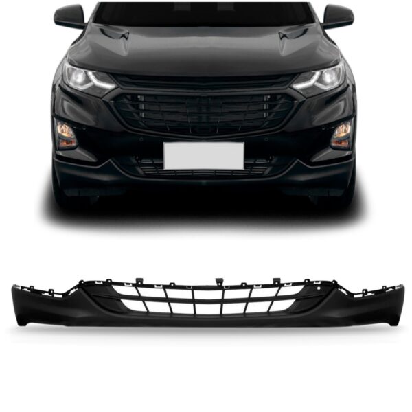 Parachoque Inferior Dianteiro Equinox 2017 2018 2019 2020 Preto