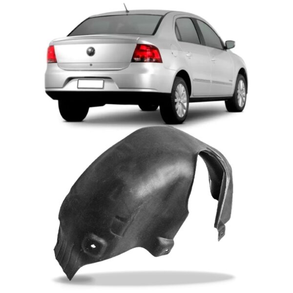 Protetor Caixa De Roda Traseiro Voyage G5 2009 2010 11 2012 Lado Direito