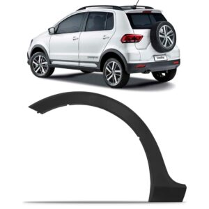 Moldura Vão De Roda Traseiro Crossfox 2015 Até 2021 Lado Esquerdo