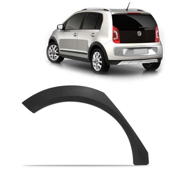 Moldura Paralama Traseiro Cross Up 2013 A 2021 Lado Esquerdo