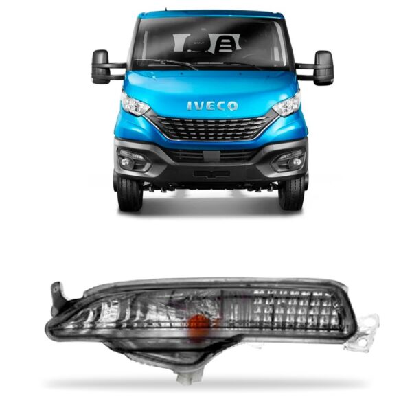 Farol De Milha Para Iveco Daily 2020 2021 2022 Daylight Lado Esquerdo