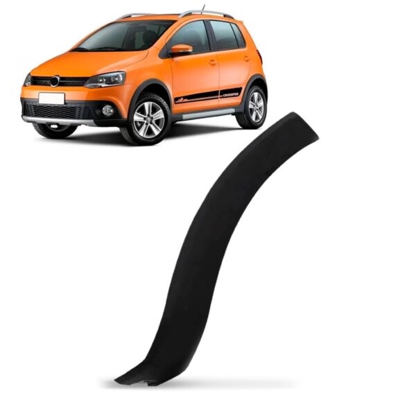 Moldura Vão De Roda Dianteiro Crossfox 2011 2012 2013 2014 Lado Esquerdo