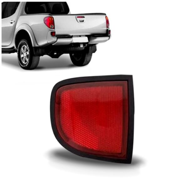 Refletor Parachoque Triton 2007 08 09 10 11 12 13 14 15 2016