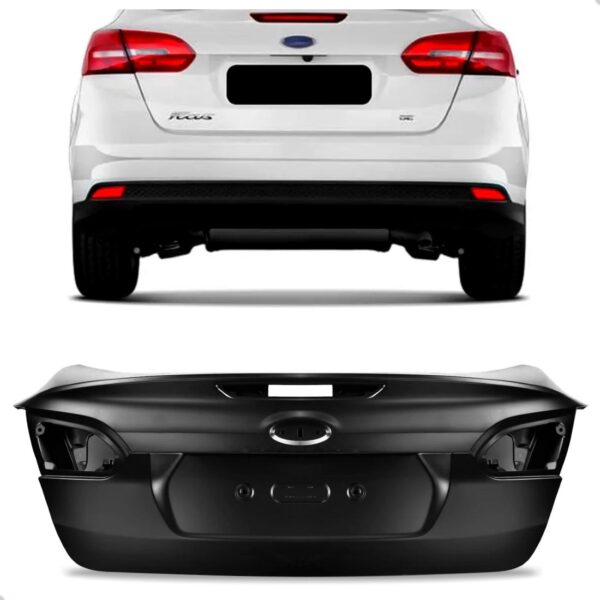 Tampa Porta Malas Focus Sedan 2016 2017 2018 2019 Preto