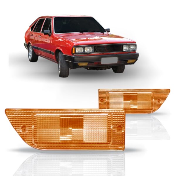 Pisca Dianteira Seta Passat 1985 1986 1987 1988 Ambar. Lado Direito