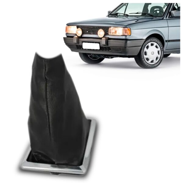 Coifa Cambio Gol 1991 1992 1993 1994 Napa Preto Aro Cromado