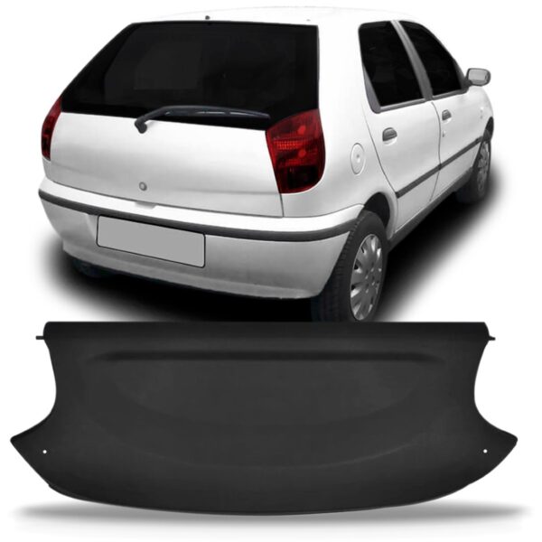 Tampão Bagagito Para Palio 1996 A 2000 2 E 4 Portas Preto