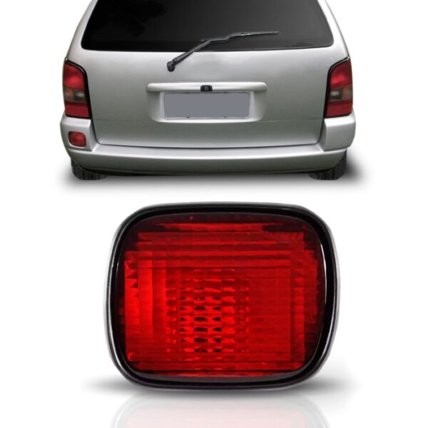 Lanterna Neblina Parati 96 1997 1998 1999 Vermelho 1ª Linha Vermelho