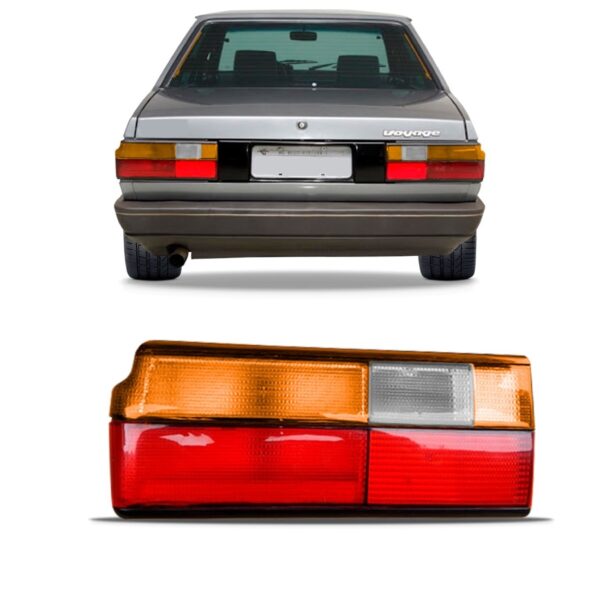 Lanterna Traseira Voyage 1991 A 1996 Tricolor Esquerdo/motorista