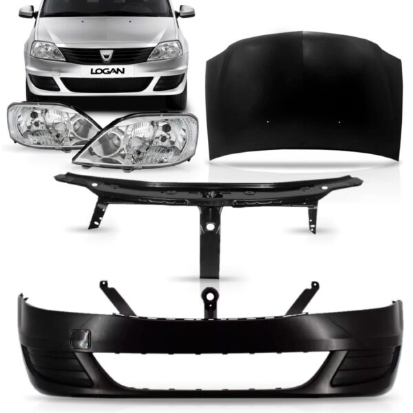 Kit Frente Renault Logan 2010 2011 2012 Peças Logan