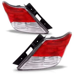 Par Lanterna Traseira Prisma 2013 A 2016 Bicolor Vermelho