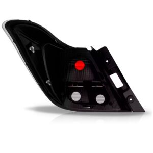 Par Lanterna Traseira Prisma 2013 A 2016 Bicolor Vermelho