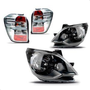 Kit Combo Cobalt Ltz Par Farois E Par Lanternas Fume Direito E Esquerdo