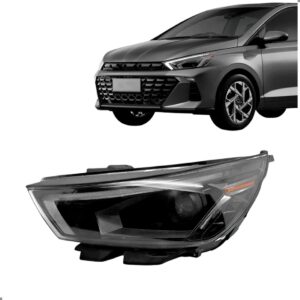 Farol Para Hb20 2023 2024 2025 2026 Com Led Esquerdo/motorista