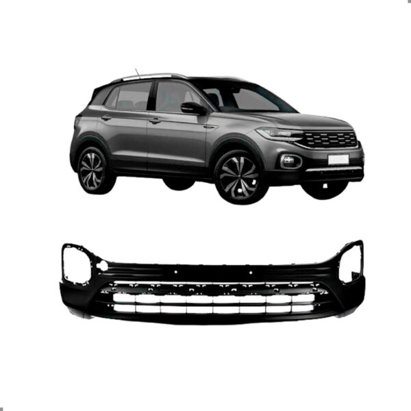 Parachoque Dianteiro Inferior T-cross 2019 20 21 22 23 2024 Para Pintar