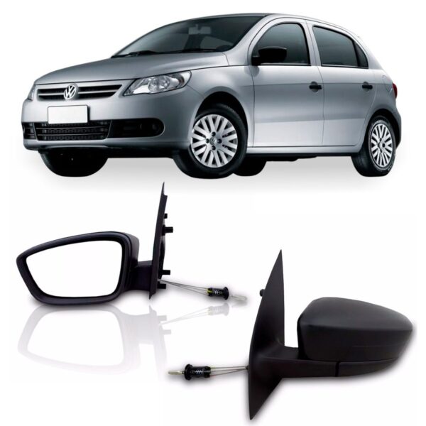 Retrovisor Gol Voyage G5 2010 2011 A 2012 Manual Le 1a Linha Esquerdo