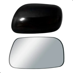 Kit Capa E Lente Retrovisor Para Corolla 2003 A 2008 Direita Direito / Passageiro