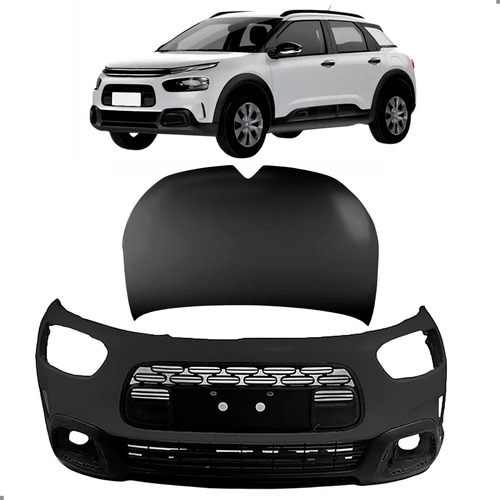 Kit Capo E Parachoque Completo Para C4 Cactus 2019 A 2024