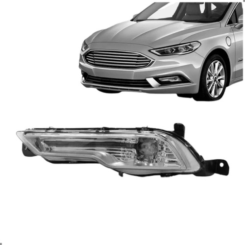 Farol Auxiliar Led Fusion 2017 2018 2019 Titanium Hybrid Esquerdo Motorista