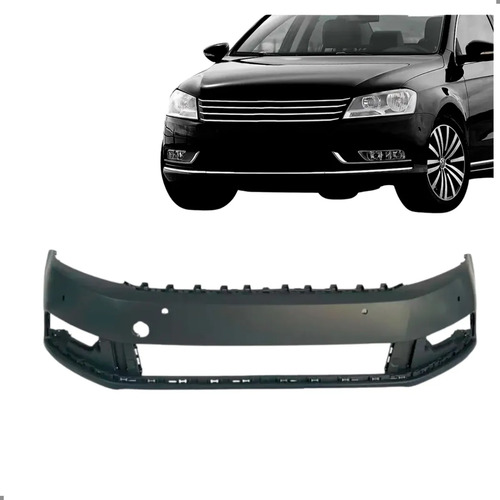 Parachoque Dianteiro Passat 2011 A 2020 Furos Ré E Lateral Para Pintar